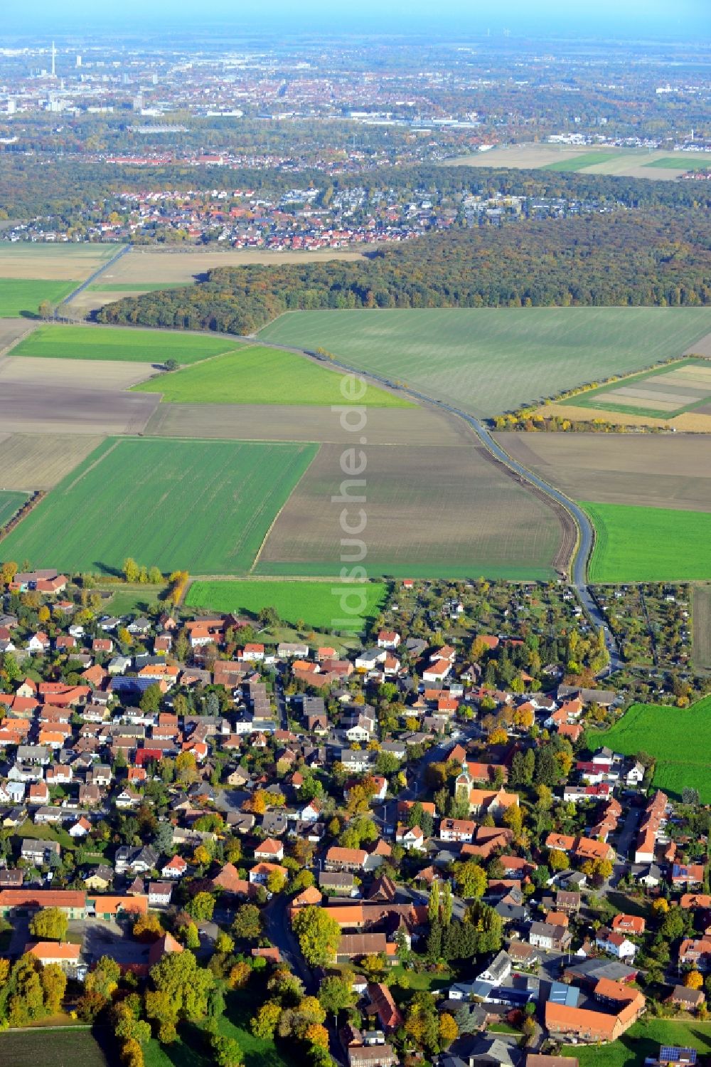 Salzdahlum von oben - Ortsansicht von Salzdahlum im Bundesland Niedersachsen