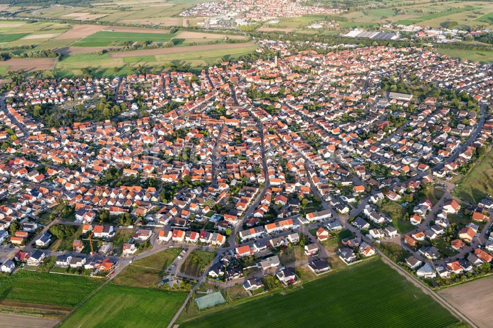 Luftbild Sankt Leon - Ortsansicht in Sankt Leon im Bundesland Baden-Württemberg, Deutschland