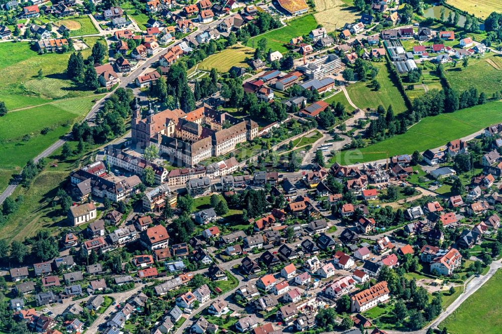 Luftbild Sankt Peter - Ortsansicht in Sankt Peter im Bundesland Baden-Württemberg, Deutschland