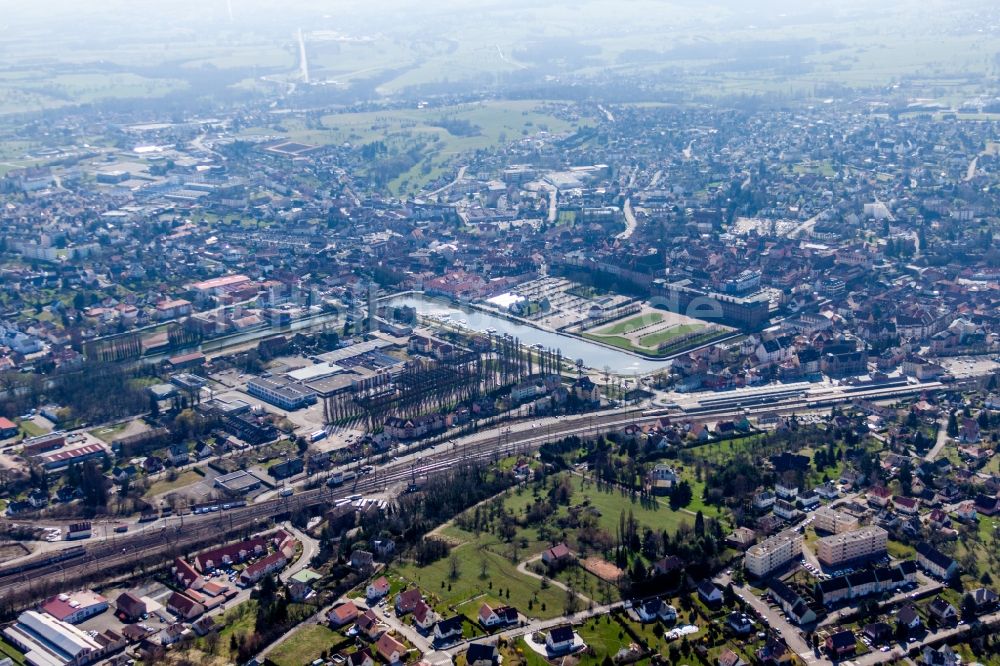 Luftbild Saverne - Ortsansicht in Saverne in Grand Est, Frankreich