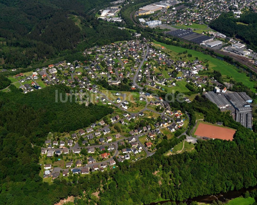 Luftaufnahme Scheuerfeld - Ortsansicht von Scheuerfeld im Bundesland Rheinland-Pfalz