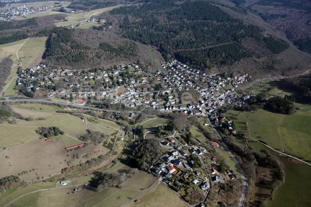 Luftaufnahme Schlangenbad-Wambach - Ortsansicht von Schlangenbad Wambach im Bundesland Hessen 