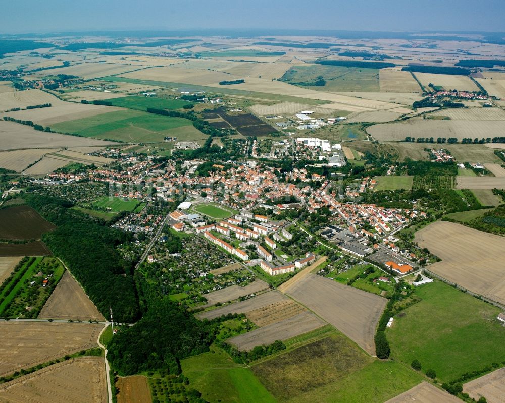 Luftbild Schlotheim - Ortsansicht in Schlotheim im Bundesland Thüringen, Deutschland