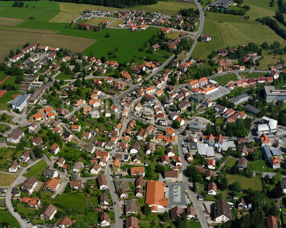 Luftbild Schömberg - Ortsansicht in Schömberg im Bundesland Baden-Württemberg, Deutschland