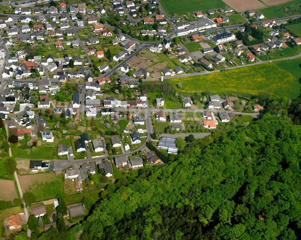 Schönbach von oben - Ortsansicht in Schönbach im Bundesland Hessen, Deutschland