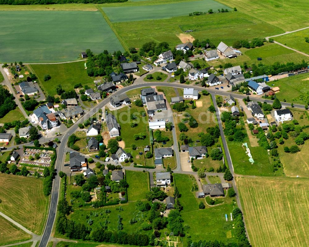 Schneppenbach von oben - Ortsansicht von Schneppenbach im Bundesland Rheinland-Pfalz