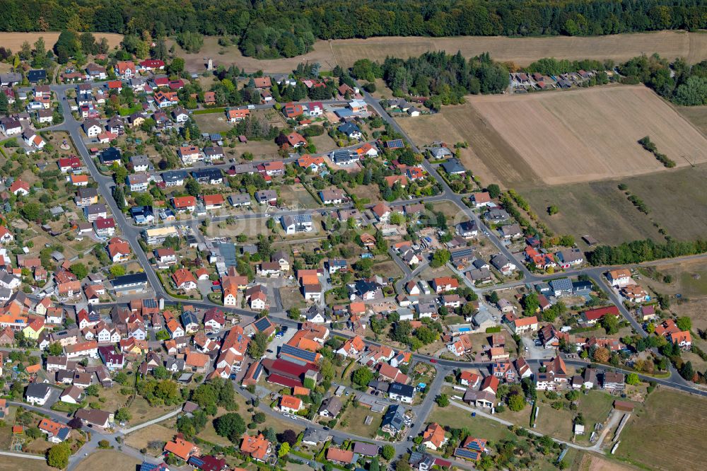 Luftbild Schollbrunn - Ortsansicht in Schollbrunn im Bundesland Bayern, Deutschland