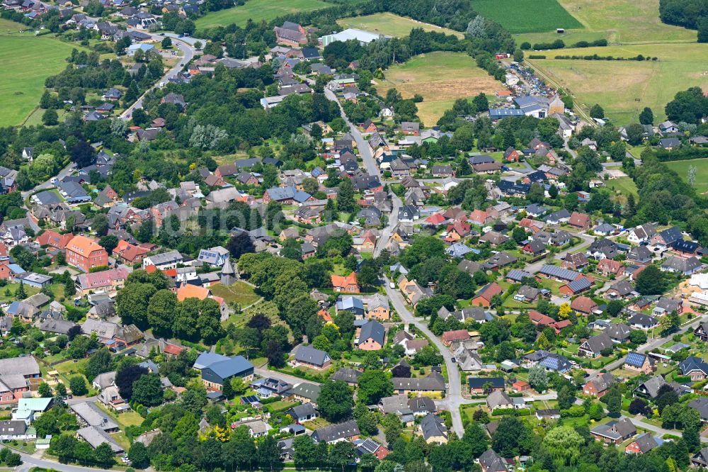 Luftbild Schwabstedt - Ortsansicht in Schwabstedt im Bundesland Schleswig-Holstein, Deutschland