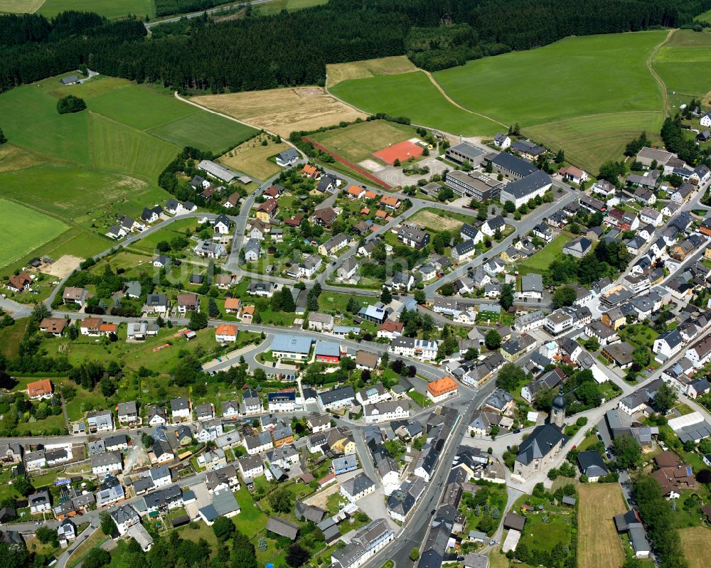 Schwarzenstein von oben - Ortsansicht in Schwarzenstein im Bundesland Bayern, Deutschland