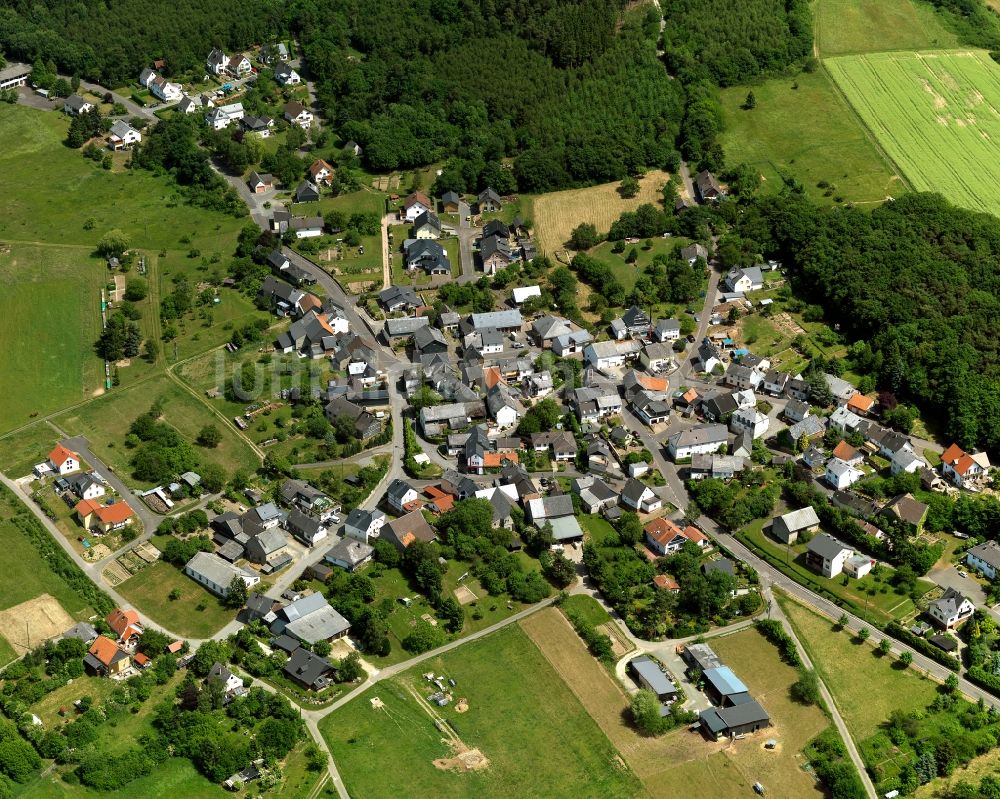 Luftbild Schwarzerden - Ortsansicht von Schwarzerden im Bundesland Rheinland-Pfalz