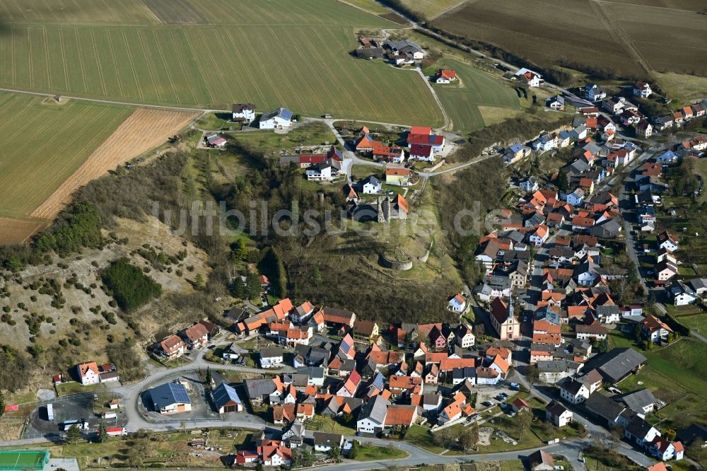 Luftbild Schweinberg - Ortsansicht in Schweinberg im Bundesland Baden-Württemberg, Deutschland