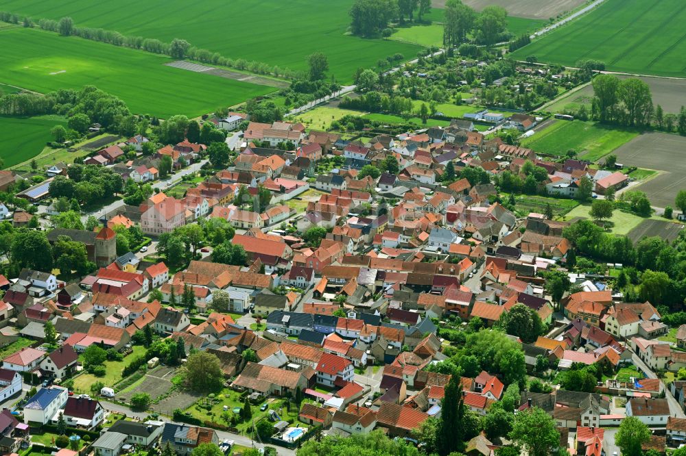 Luftbild Schwerstedt - Ortsansicht in Schwerstedt im Bundesland Thüringen, Deutschland