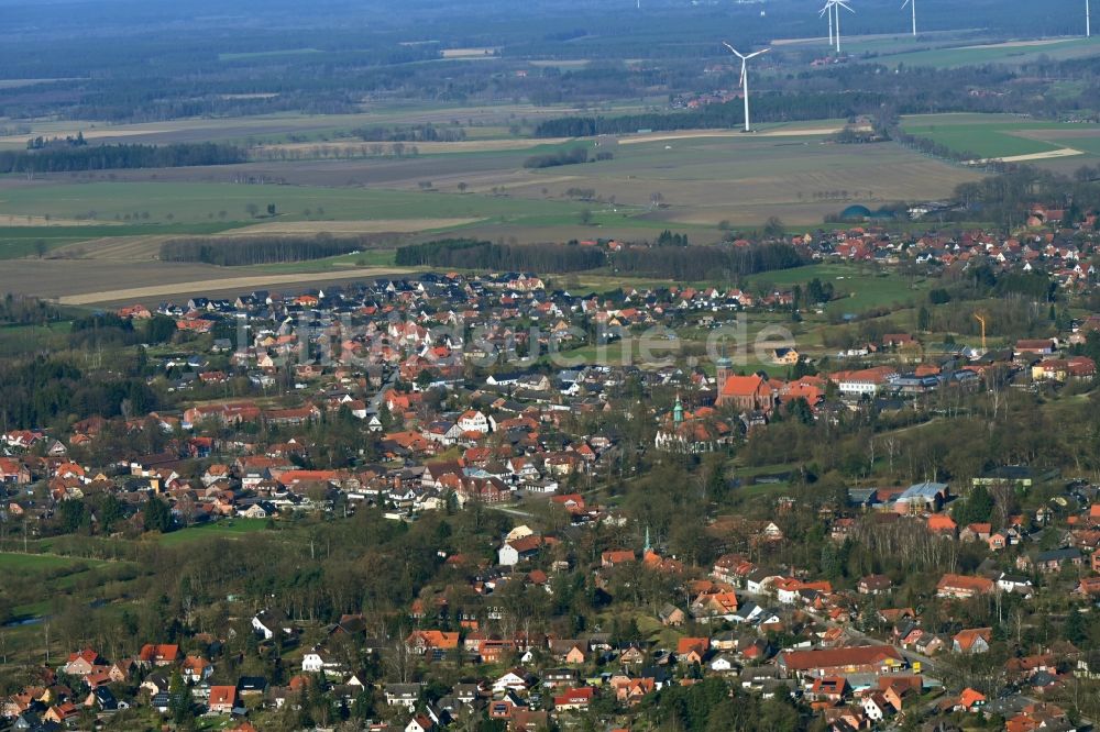 Südheide von oben - Ortsansicht in Südheide im Bundesland Niedersachsen, Deutschland