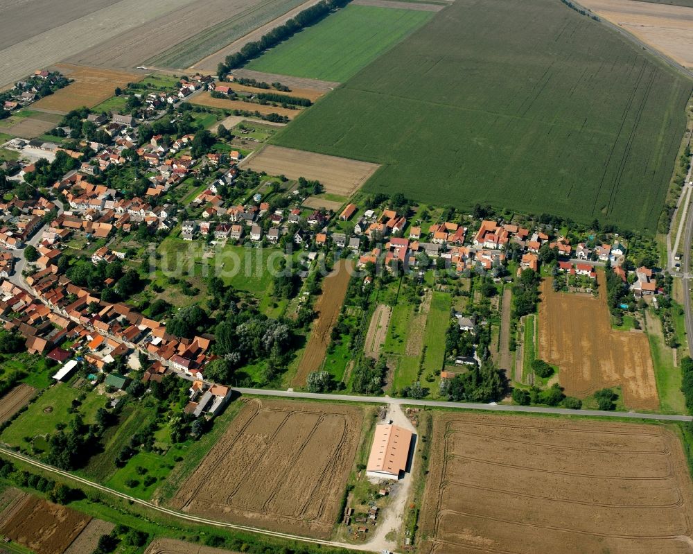 Luftaufnahme Seebach - Ortsansicht in Seebach im Bundesland Thüringen, Deutschland