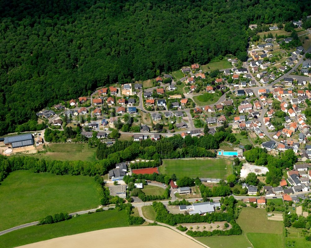 Seibersbach aus der Vogelperspektive: Ortsansicht von Seibersbach im Bundesland Rheinland-Pfalz