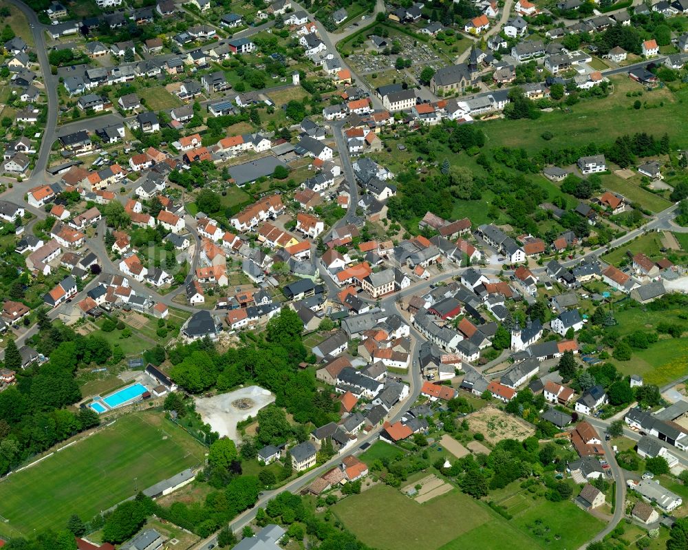 Luftaufnahme Seibersbach - Ortsansicht von Seibersbach im Bundesland Rheinland-Pfalz