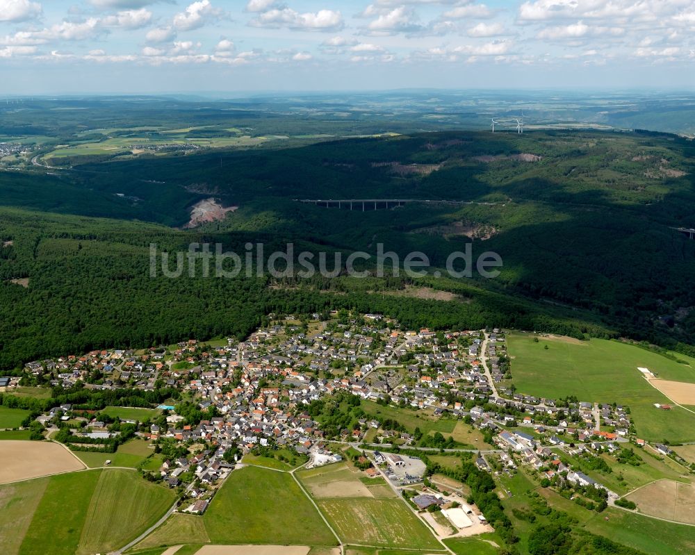 Seibersbach von oben - Ortsansicht von Seibersbach im Bundesland Rheinland-Pfalz