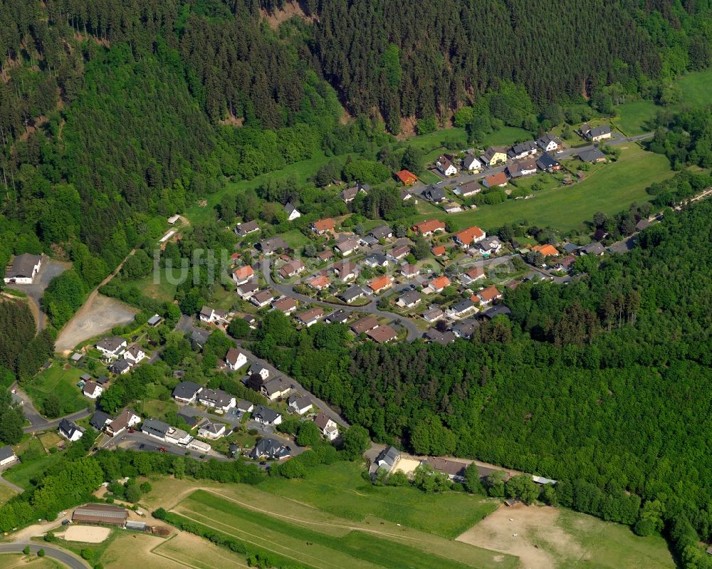 Luftaufnahme Selbach (Sieg) - Ortsansicht von Selbach (Sieg) im Bundesland Rheinland-Pfalz