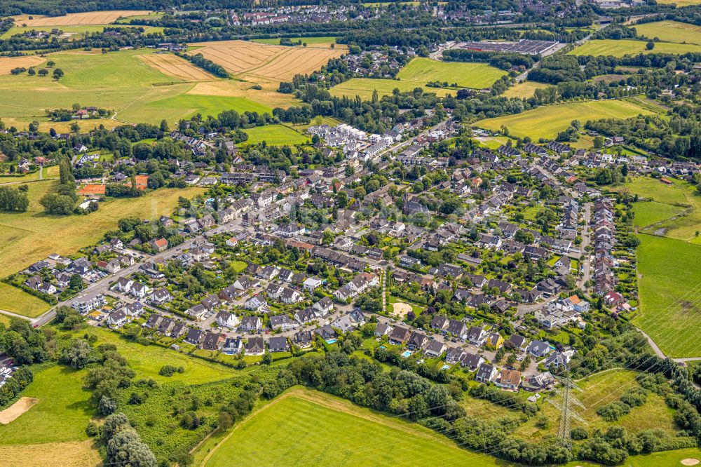 Luftaufnahme Selbeck - Ortsansicht in Selbeck im Bundesland Nordrhein-Westfalen, Deutschland