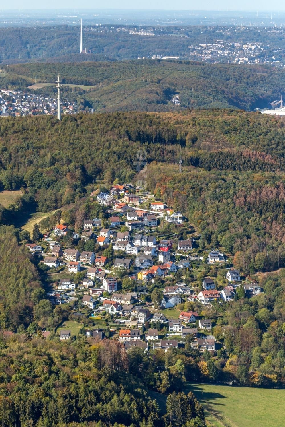 Selbecke von oben - Ortsansicht in Selbecke im Bundesland Nordrhein-Westfalen, Deutschland