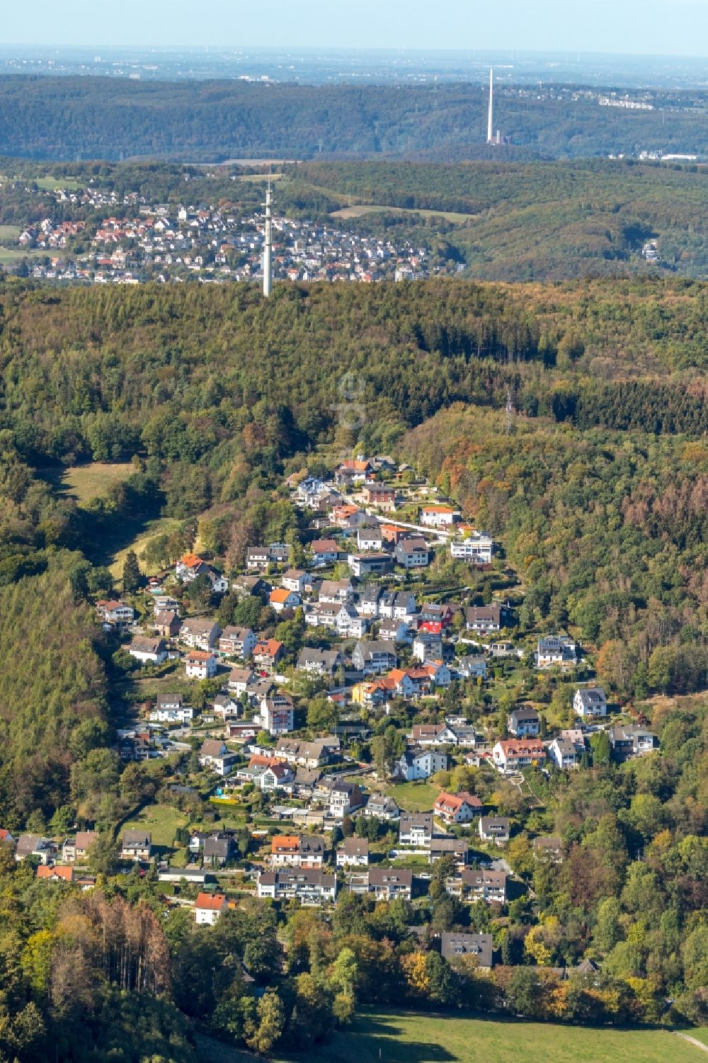 Selbecke aus der Vogelperspektive: Ortsansicht in Selbecke im Bundesland Nordrhein-Westfalen, Deutschland