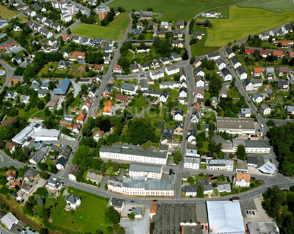 Selbitz von oben - Ortsansicht in Selbitz im Bundesland Bayern, Deutschland