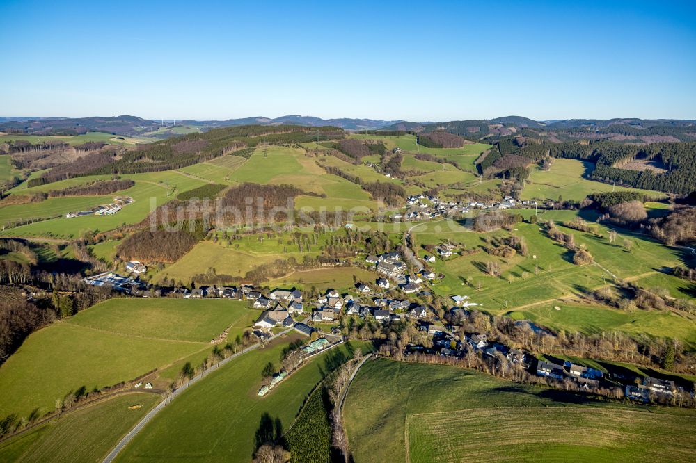 Luftbild Sellinghausen - Ortsansicht in Sellinghausen im Bundesland Nordrhein-Westfalen, Deutschland