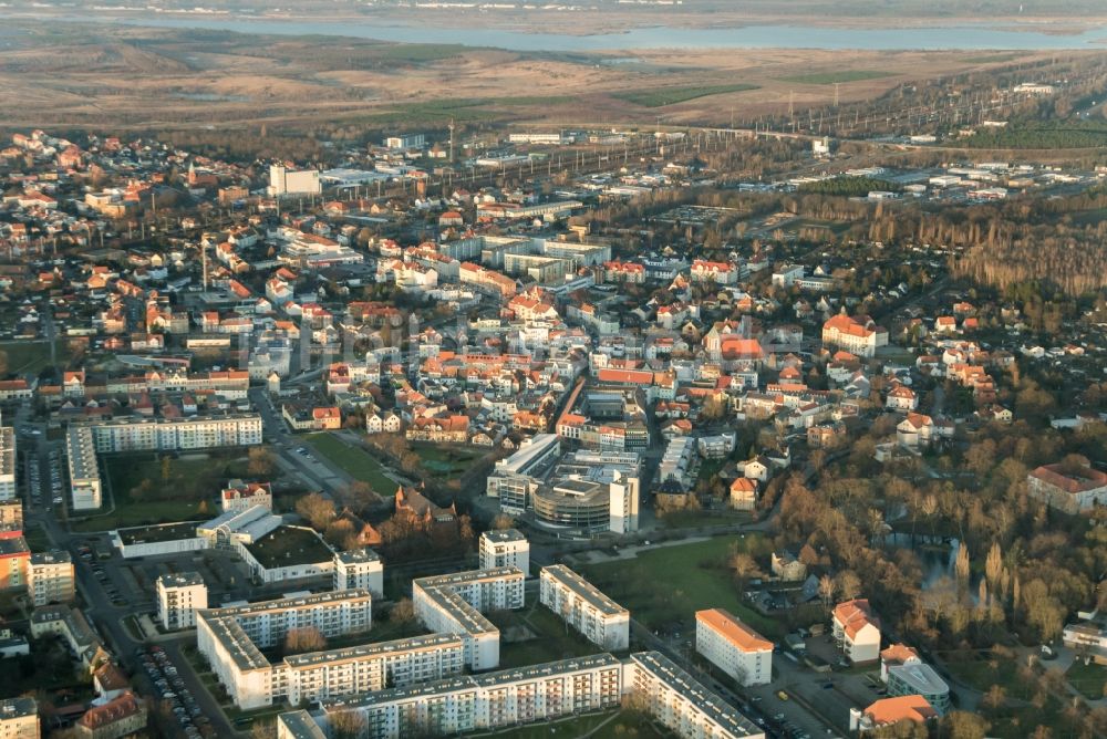 Luftbild Senftenberg - Ortsansicht in Senftenberg im Bundesland Brandenburg