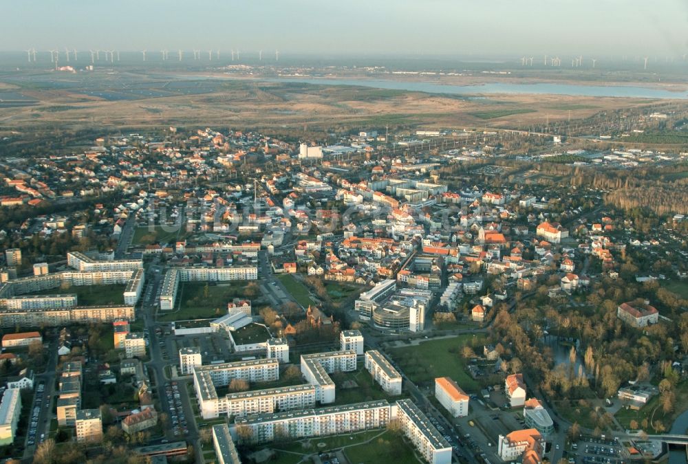 Luftaufnahme Senftenberg - Ortsansicht in Senftenberg im Bundesland Brandenburg