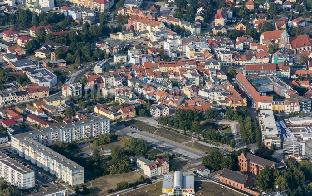 Senftenberg aus der Vogelperspektive: Ortsansicht in Senftenberg im Bundesland Brandenburg