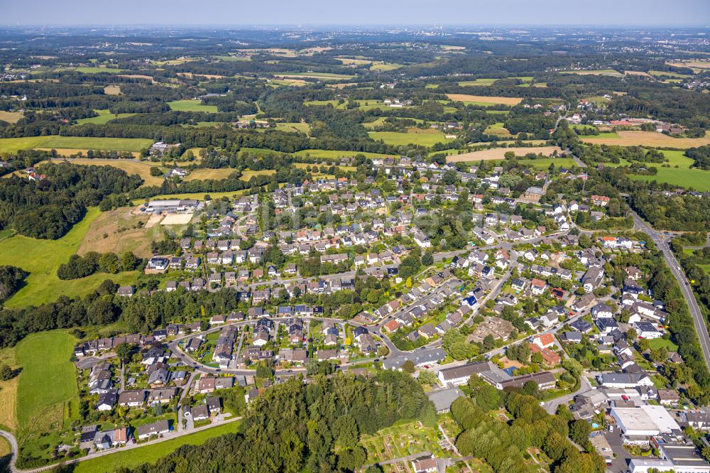 Silschede von oben - Ortsansicht in Silschede im Bundesland Nordrhein-Westfalen, Deutschland