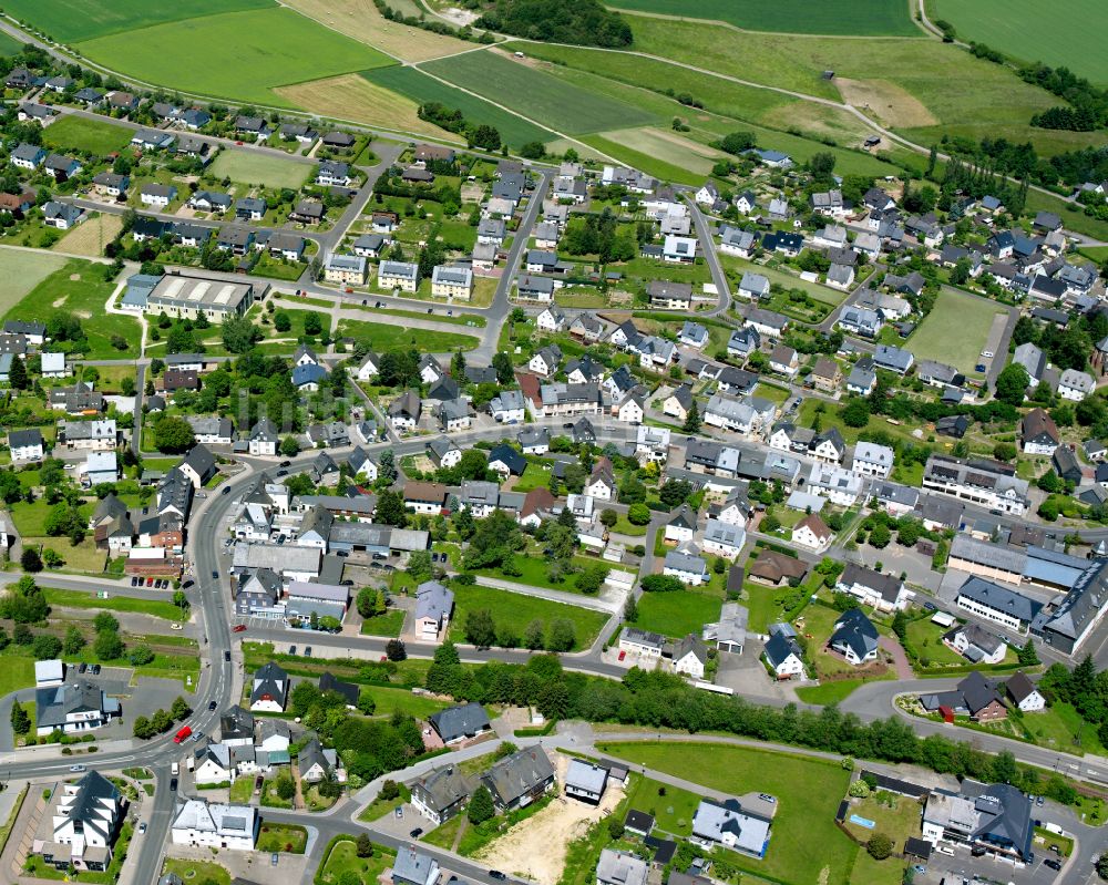 Luftaufnahme Sohren - Ortsansicht in Sohren im Bundesland Rheinland-Pfalz, Deutschland