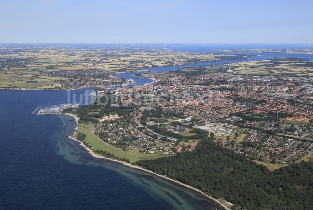 Luftbild Sonderburg - Ortsansicht in Sonderburg in Dänemark