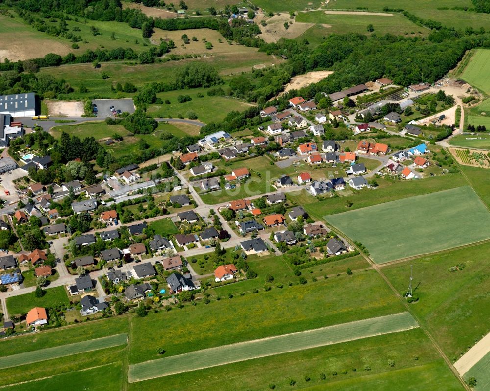 Spabrücken aus der Vogelperspektive: Ortsansicht von Spabrücken im Bundesland Rheinland-Pfalz