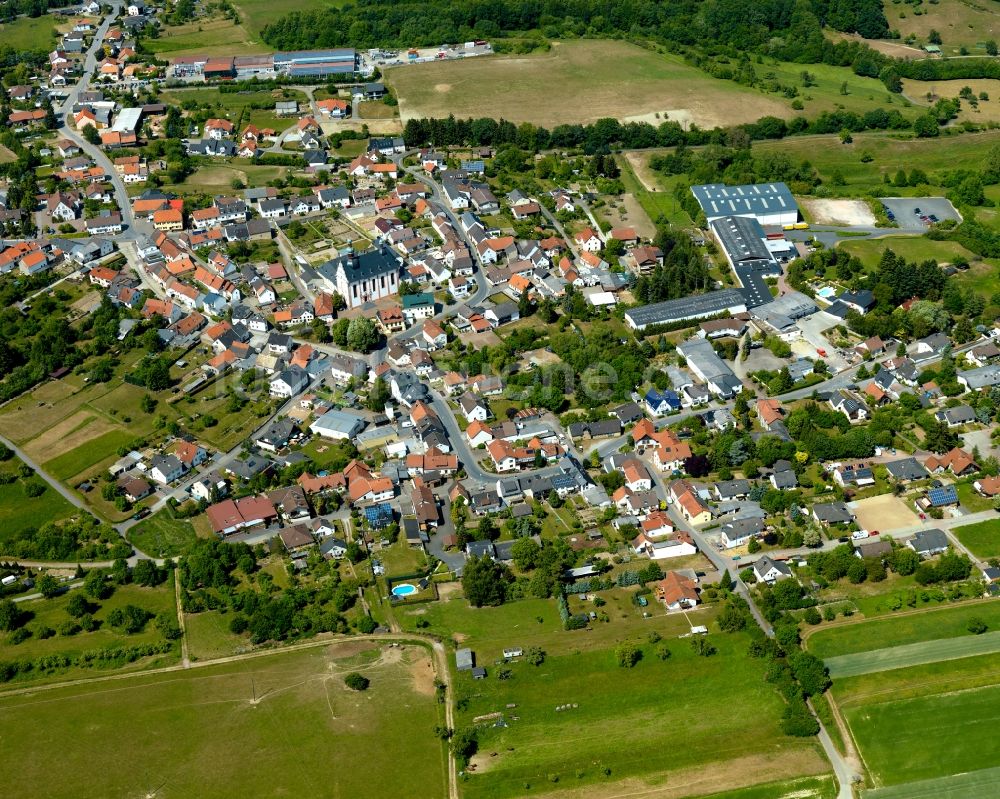 Luftbild Spabrücken - Ortsansicht von Spabrücken im Bundesland Rheinland-Pfalz