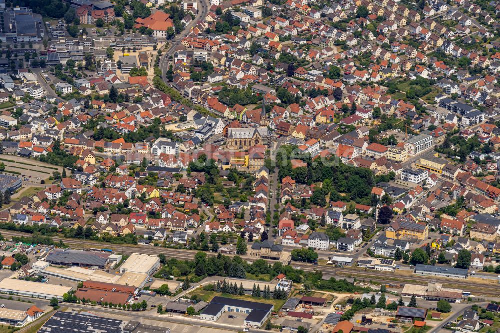 Luftbild Spaichingen - Ortsansicht in Spaichingen im Bundesland Baden-Württemberg, Deutschland