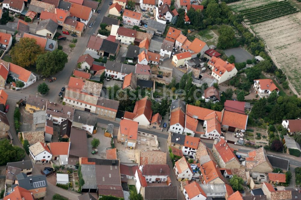 Luftaufnahme Sprendlingen - Ortsansicht von Sprendlingen-Gensingen im Bundesland Rheinland-Pfalz