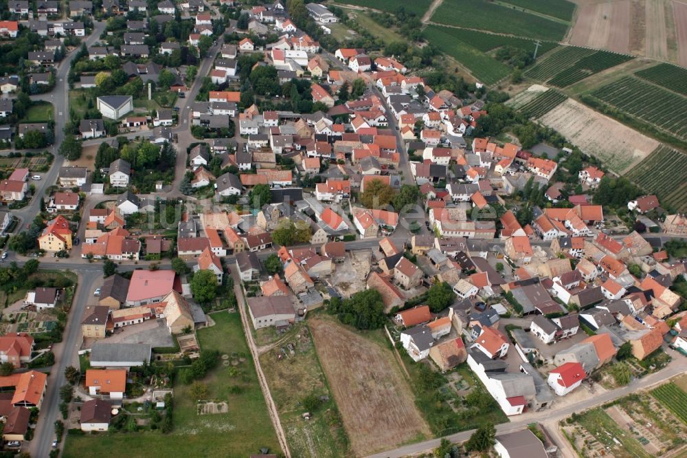 Luftbild Sprendlingen - Ortsansicht von Sprendlingen im Bundesland Rheinland-Pfalz