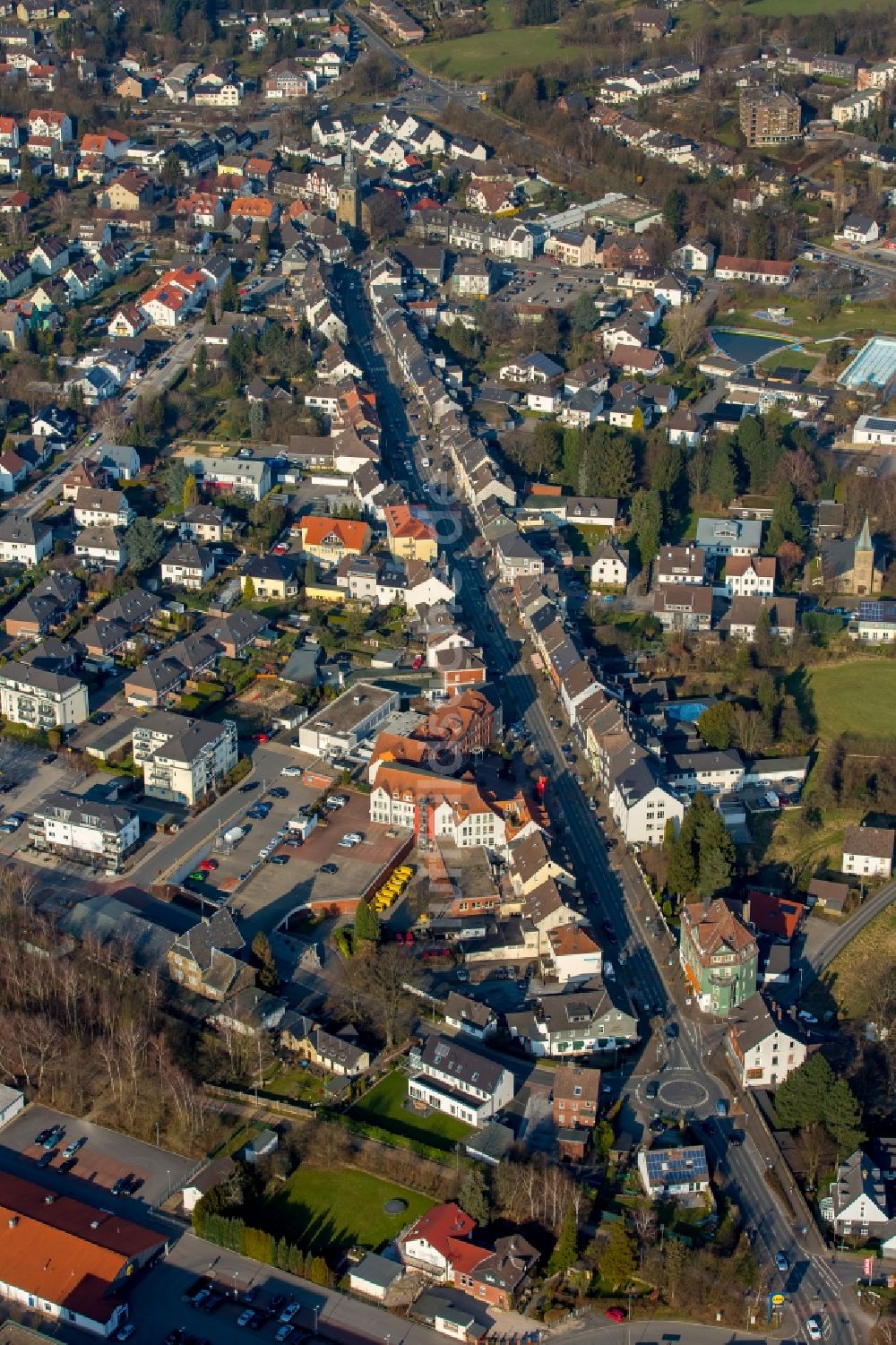 Sprockhövel aus der Vogelperspektive: Ortsansicht in Sprockhövel im Bundesland Nordrhein-Westfalen