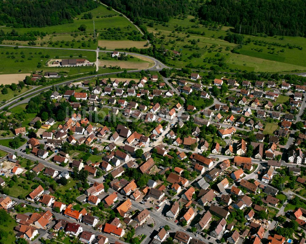 Luftbild Stammheim - Ortsansicht in Stammheim im Bundesland Baden-Württemberg, Deutschland