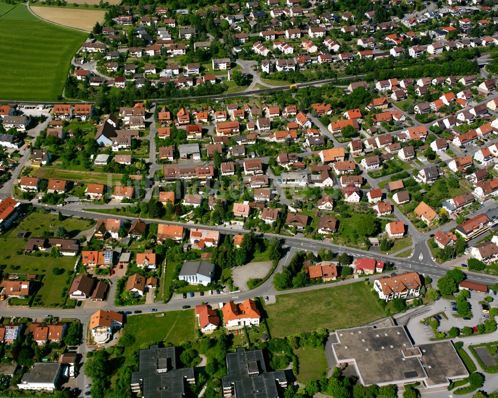 Luftaufnahme Stammheim - Ortsansicht in Stammheim im Bundesland Baden-Württemberg, Deutschland