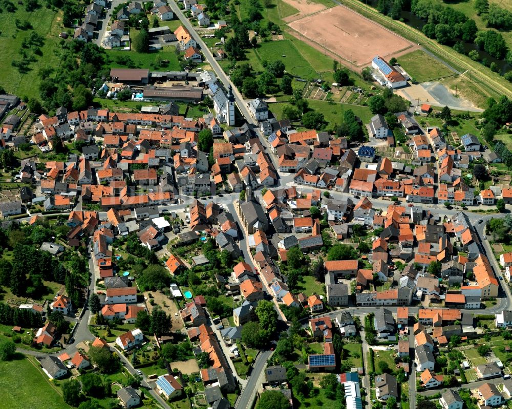 Luftbild Staudernheim - Ortsansicht von Staudernheim im Bundesland Rheinland-Pfalz