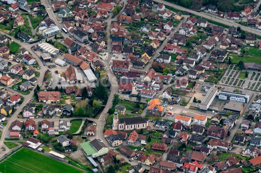 Steinach aus der Vogelperspektive: Ortsansicht in Steinach im Bundesland Baden-Württemberg, Deutschland