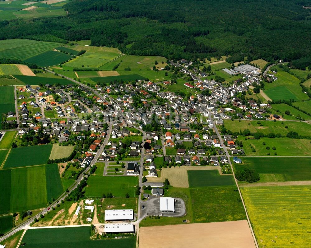 Luftaufnahme Steinbach - Ortsansicht in Steinbach im Bundesland Hessen, Deutschland