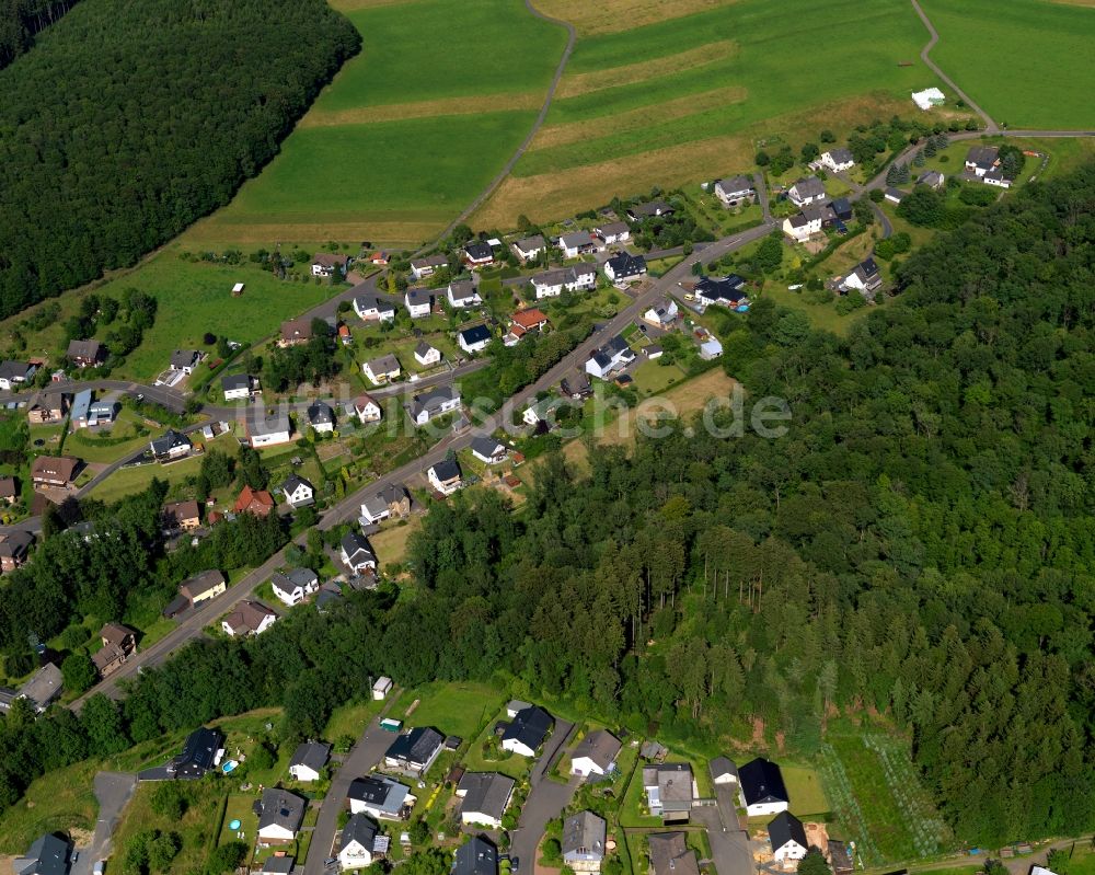 Luftaufnahme Dickendorf - Ortsansicht von Steinebach im Bundesland Rheinland-Pfalz