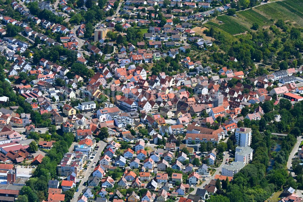 Luftbild Steinheim an der Murr - Ortsansicht in Steinheim an der Murr im Bundesland Baden-Württemberg, Deutschland