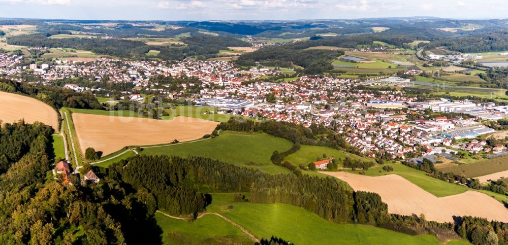 Stockach von oben - Ortsansicht in Stockach im Bundesland Baden-Württemberg, Deutschland