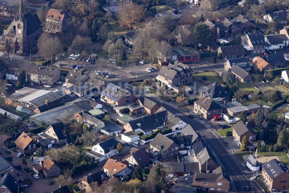 Straelen von oben - Ortsansicht in Straelen im Bundesland Nordrhein-Westfalen, Deutschland