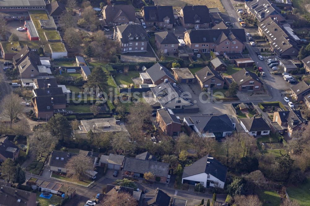 Luftaufnahme Straelen - Ortsansicht in Straelen im Bundesland Nordrhein-Westfalen, Deutschland