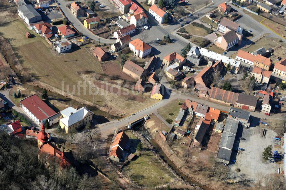 STRIBRO von oben - Ortsansicht von Stribro in der Tschechischen Republik